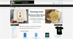 Desktop Screenshot of gamerconcepts.com